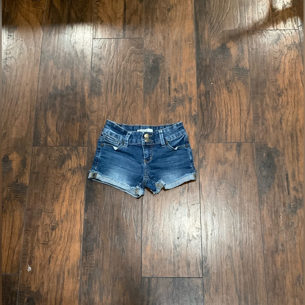 Cute Dark Denim Jean Shorts